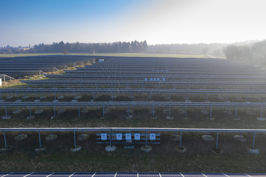 EnBW setzt bei 2,62 MWp-Solarpark in Kenzingen auf robuste und leistungsstarke Delta-Wechselrichter